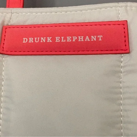 Drunk Elephant Tote with Neon Accents - Picture 3 of 4